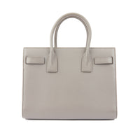 SAINT LAURENT - Sac à main Sac De Jour Baby cuir gris - Handbag