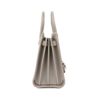 SAINT LAURENT - Sac à main Sac De Jour Baby cuir gris - Handbag