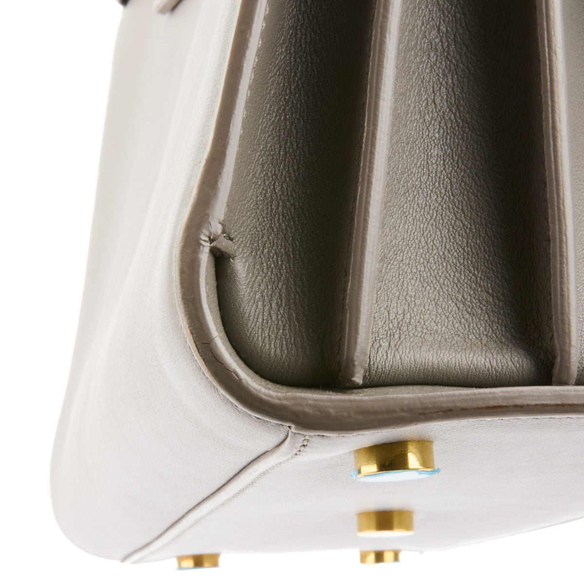 SAINT LAURENT - Sac à main Sac De Jour Baby cuir gris - Handbag