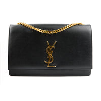 SAINT LAURENT - Sac Kate cuir noir