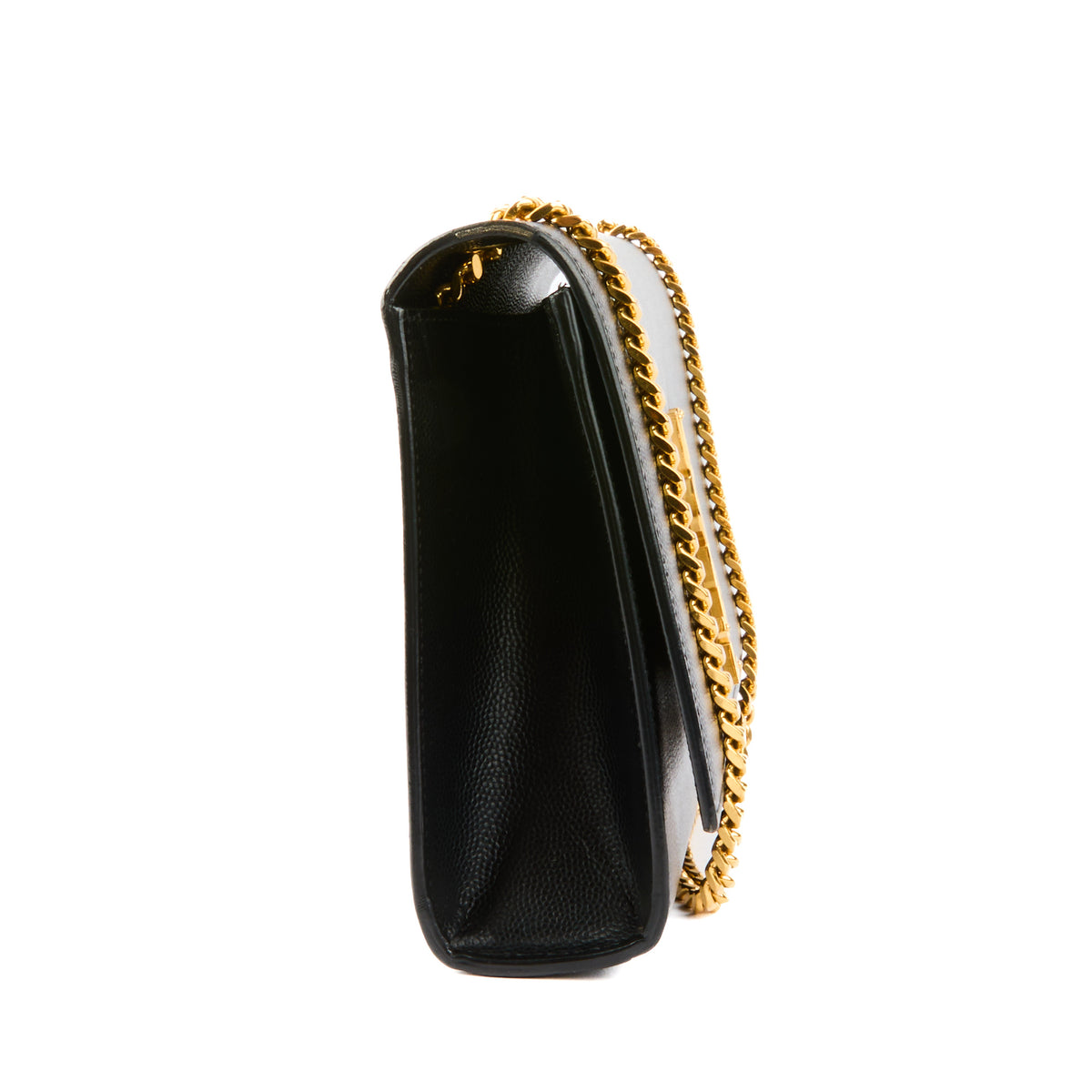 SAINT LAURENT - Sac Kate cuir noir