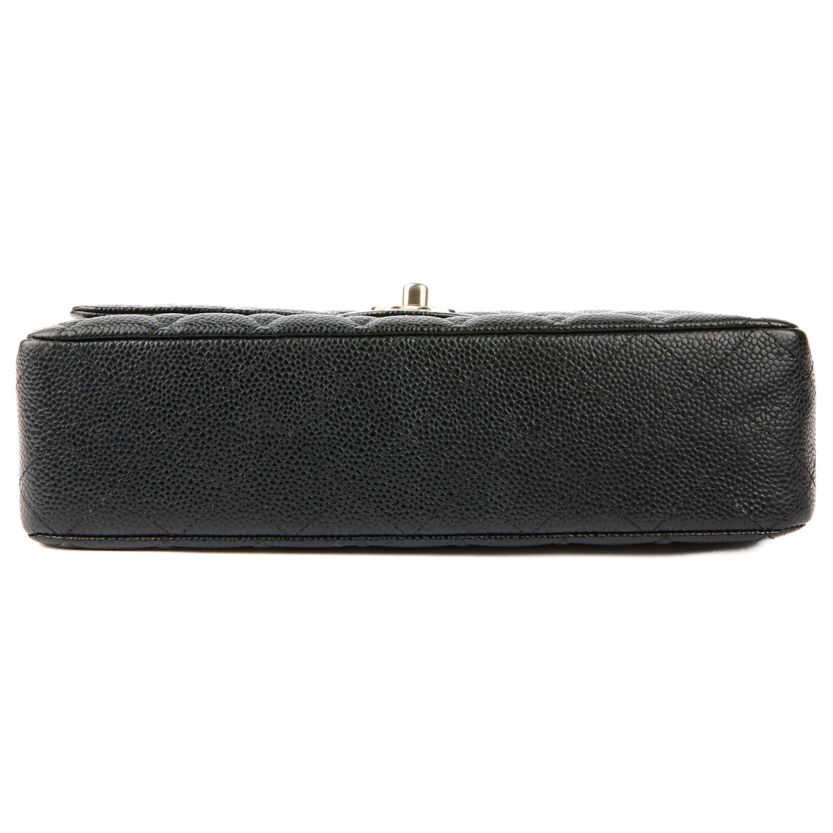 CHANEL - Sac bandoulière Classique Timeless médium cuir grainé noir - Handbag
