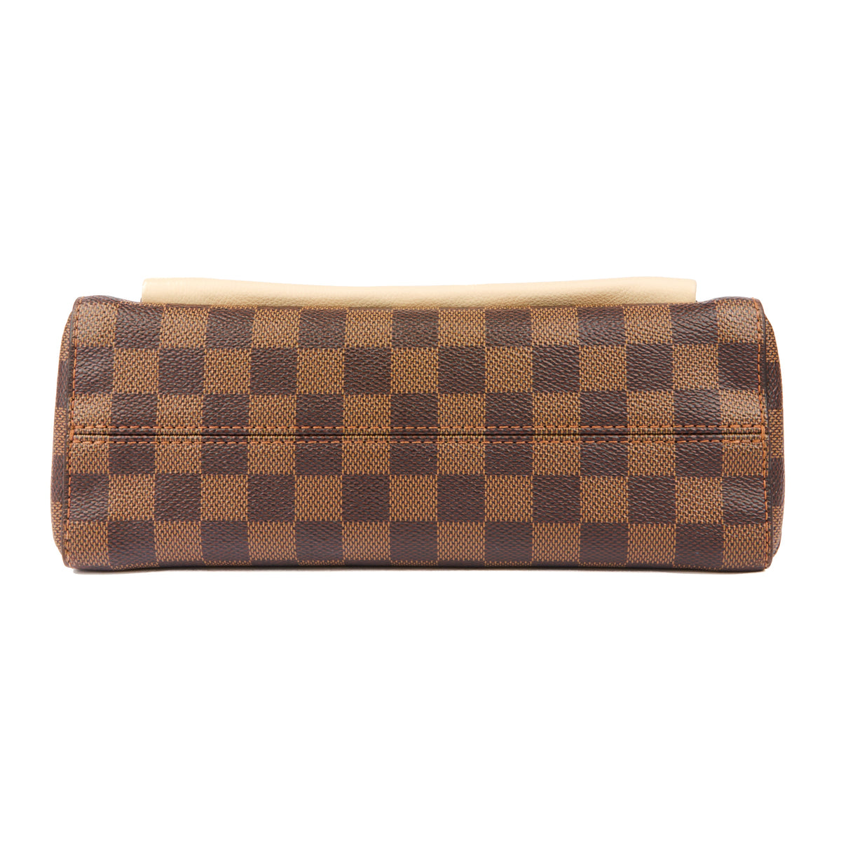 LOUIS VUITTON - Sac bandoulière Vavin PM toile rose & damier Ébène - Handbag