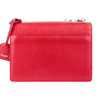SAINT LAURENT - Sac bandoulière Sunset Medium cuir rouge - Handbag