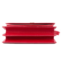 SAINT LAURENT - Sac bandoulière Sunset Medium cuir rouge - Handbag