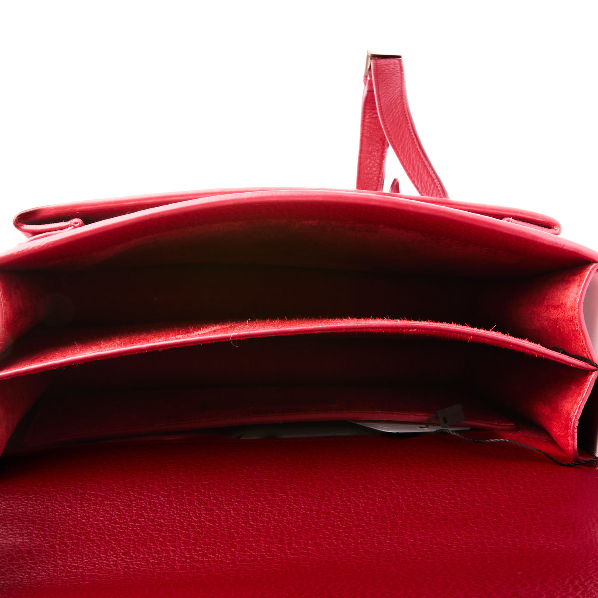 SAINT LAURENT - Sac bandoulière Sunset Medium cuir rouge - Handbag