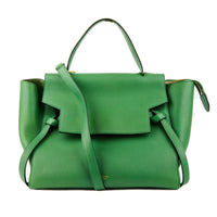 CELINE - Green leather Belt handbag - Handbag