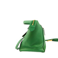 CELINE - Green leather Belt handbag - Handbag