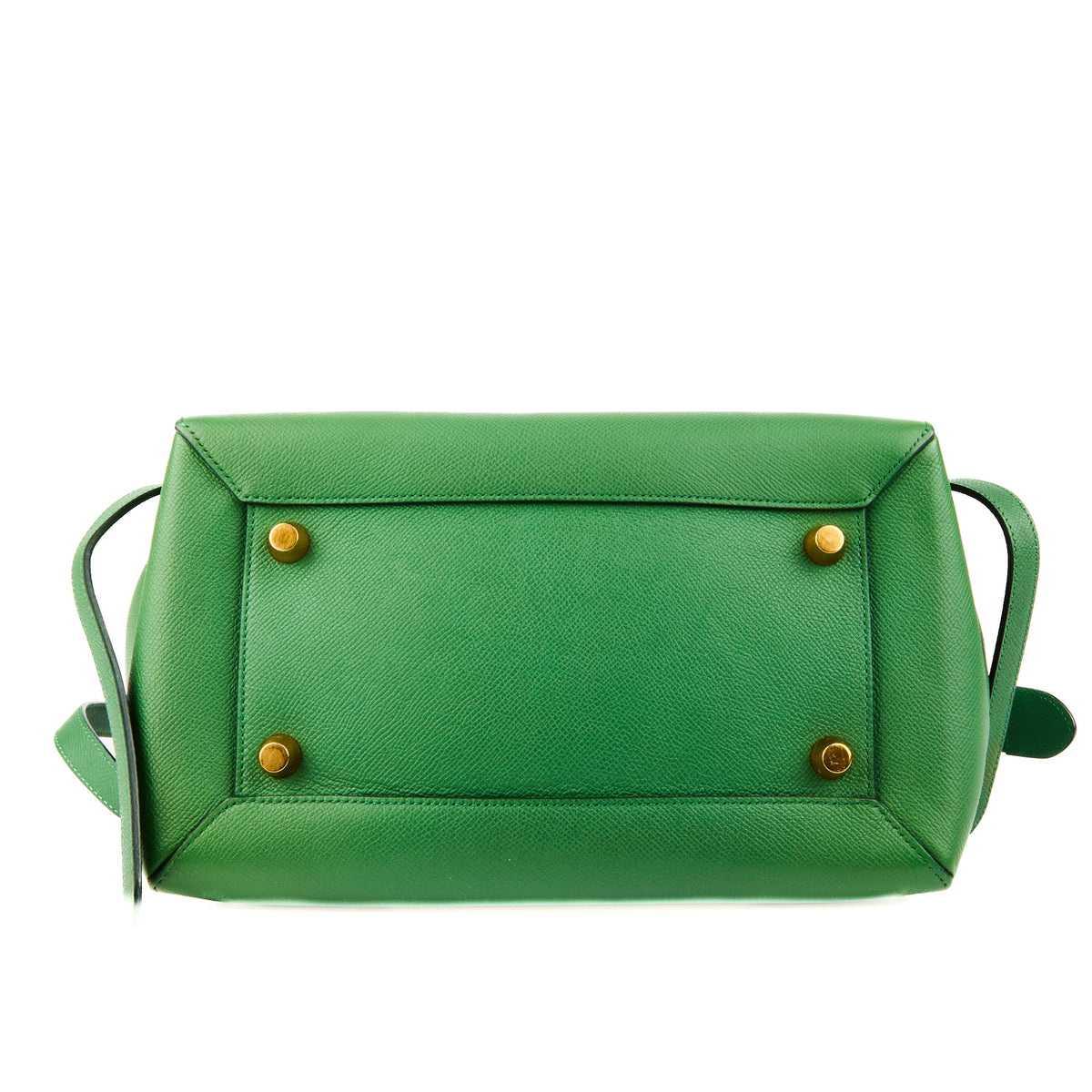 CELINE - Green leather Belt handbag - Handbag