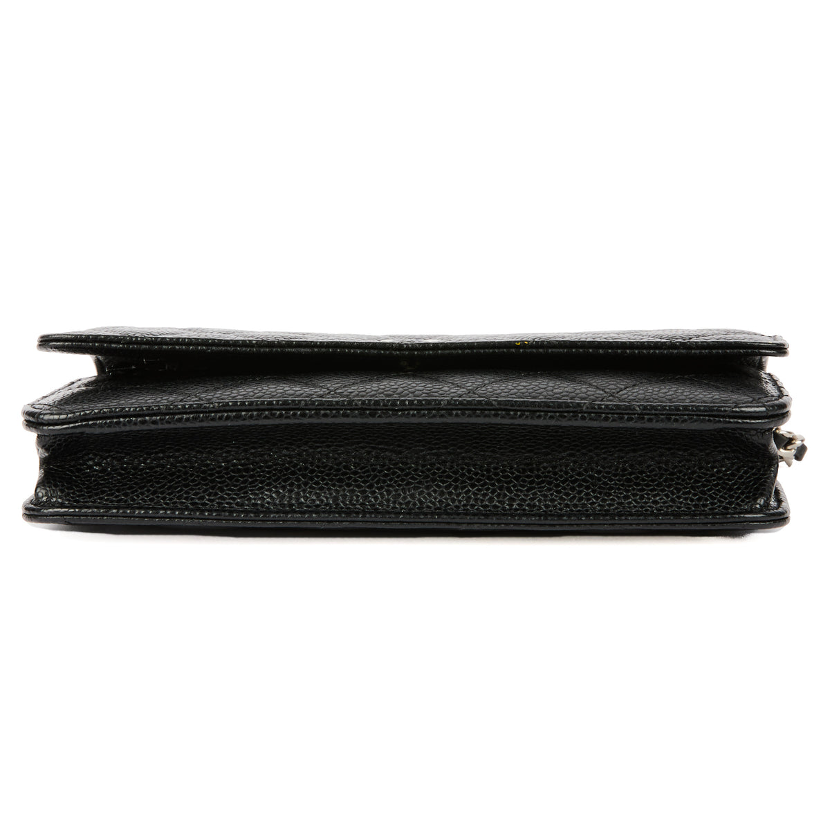 CHANEL - Sac Wallet On Chain Classique cuir caviar noir - Handbag