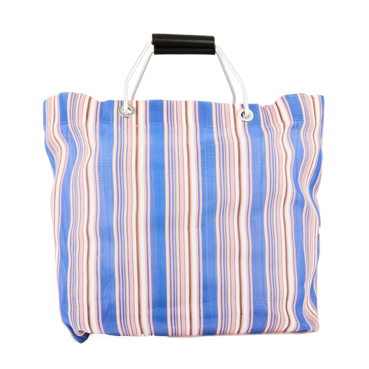 MARNI - Sac Cabas Nylon à rayures - Handbag