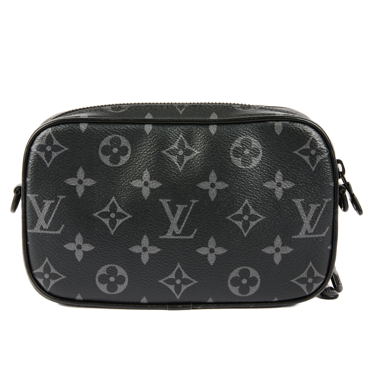LOUIS VUITTON - Sac bandoulière Alpha Wallet toile Monogramme grise - Handbag