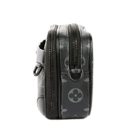 LOUIS VUITTON - Sac bandoulière Alpha Wallet toile Monogramme grise - Handbag