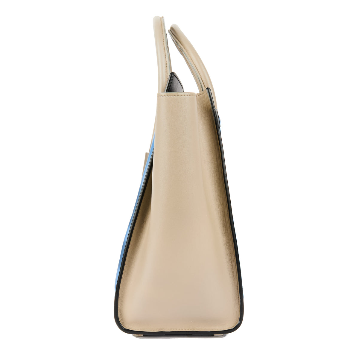 CELINE - Sac à main Luggage cuir tricolore - Handbag
