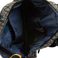 DIOR - Blue Double Saddle Bowler Bag