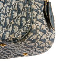 DIOR - Blue Double Saddle Bowler Bag
