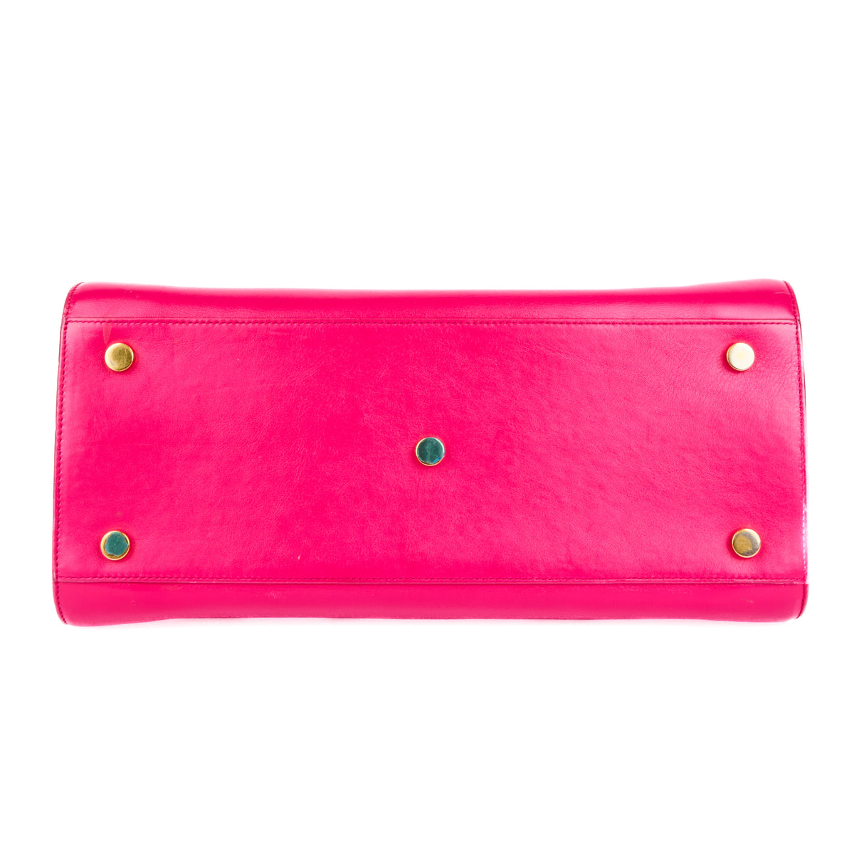 SAINT LAURENT - Pink leather daytime bag