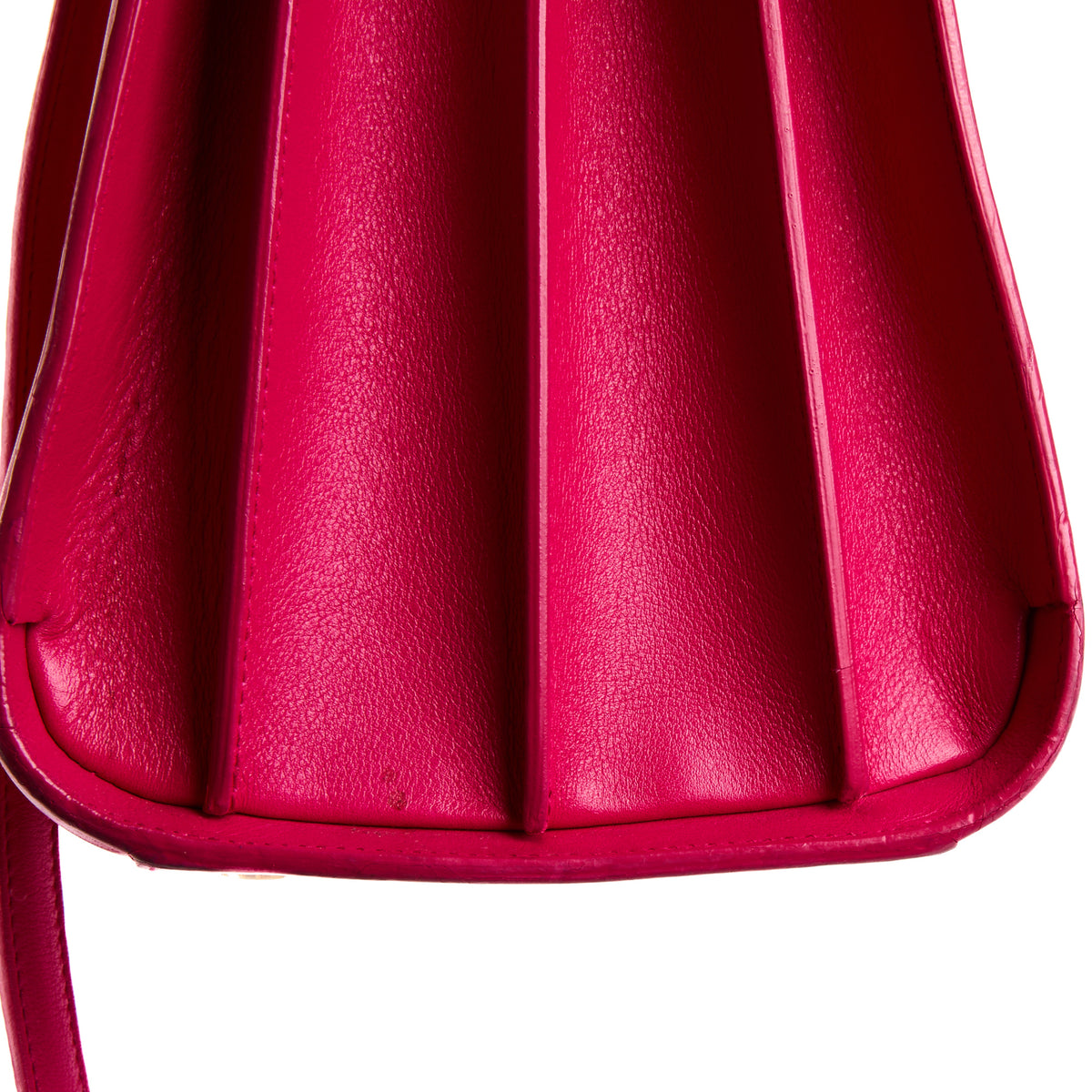 SAINT LAURENT - Pink leather daytime bag