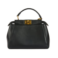 FENDI - Black Small Peekaboo Bag
