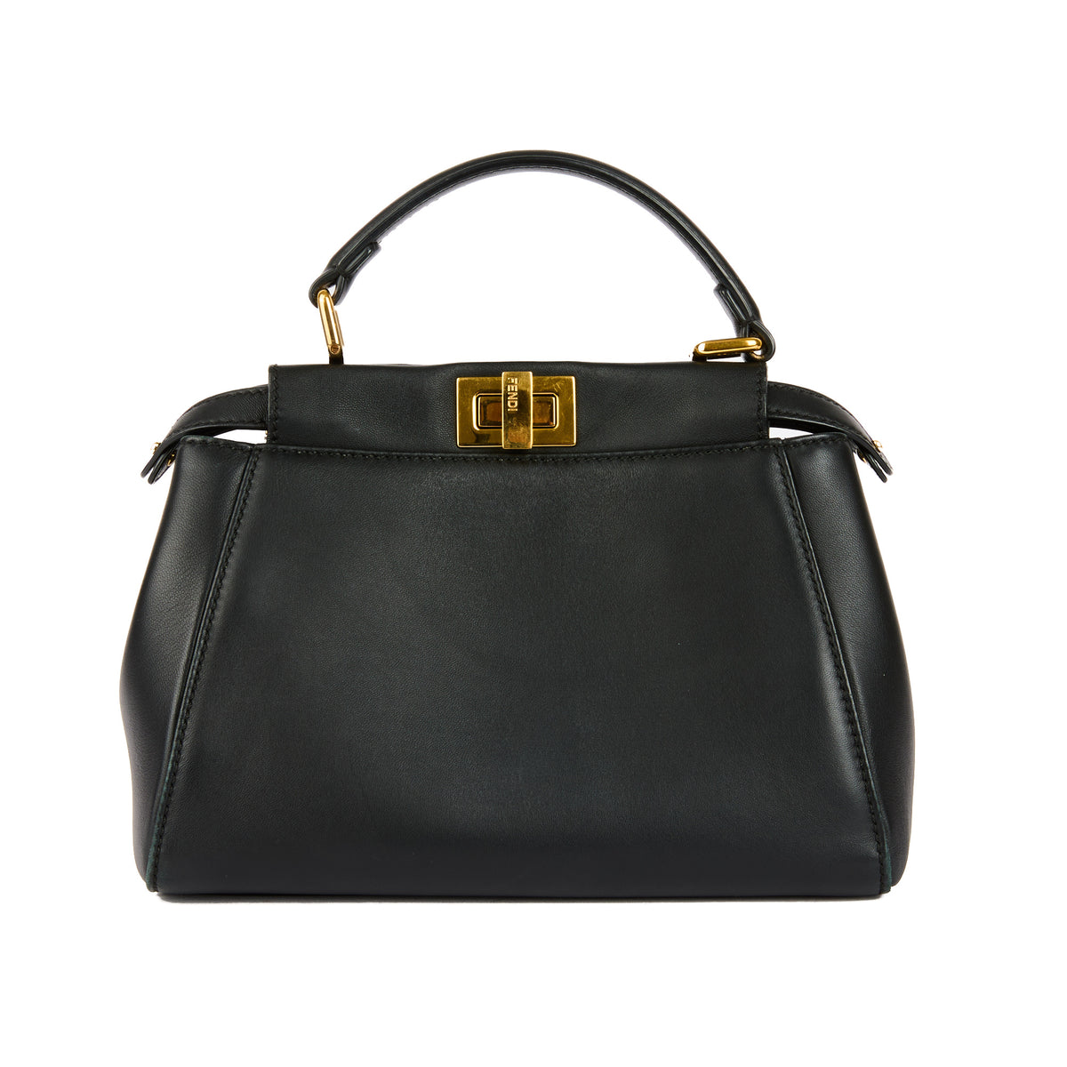 FENDI - Black Small Peekaboo Bag