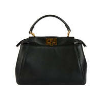FENDI - Black Small Peekaboo Bag