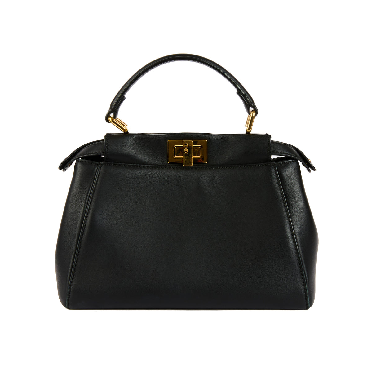 FENDI - Black Small Peekaboo Bag