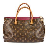 LOUIS VUITTON - Sac à main Cabas Pallas toile Monogram - Handbag