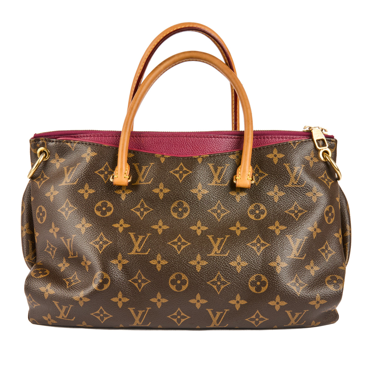 LOUIS VUITTON - Sac à main Cabas Pallas toile Monogram - Handbag