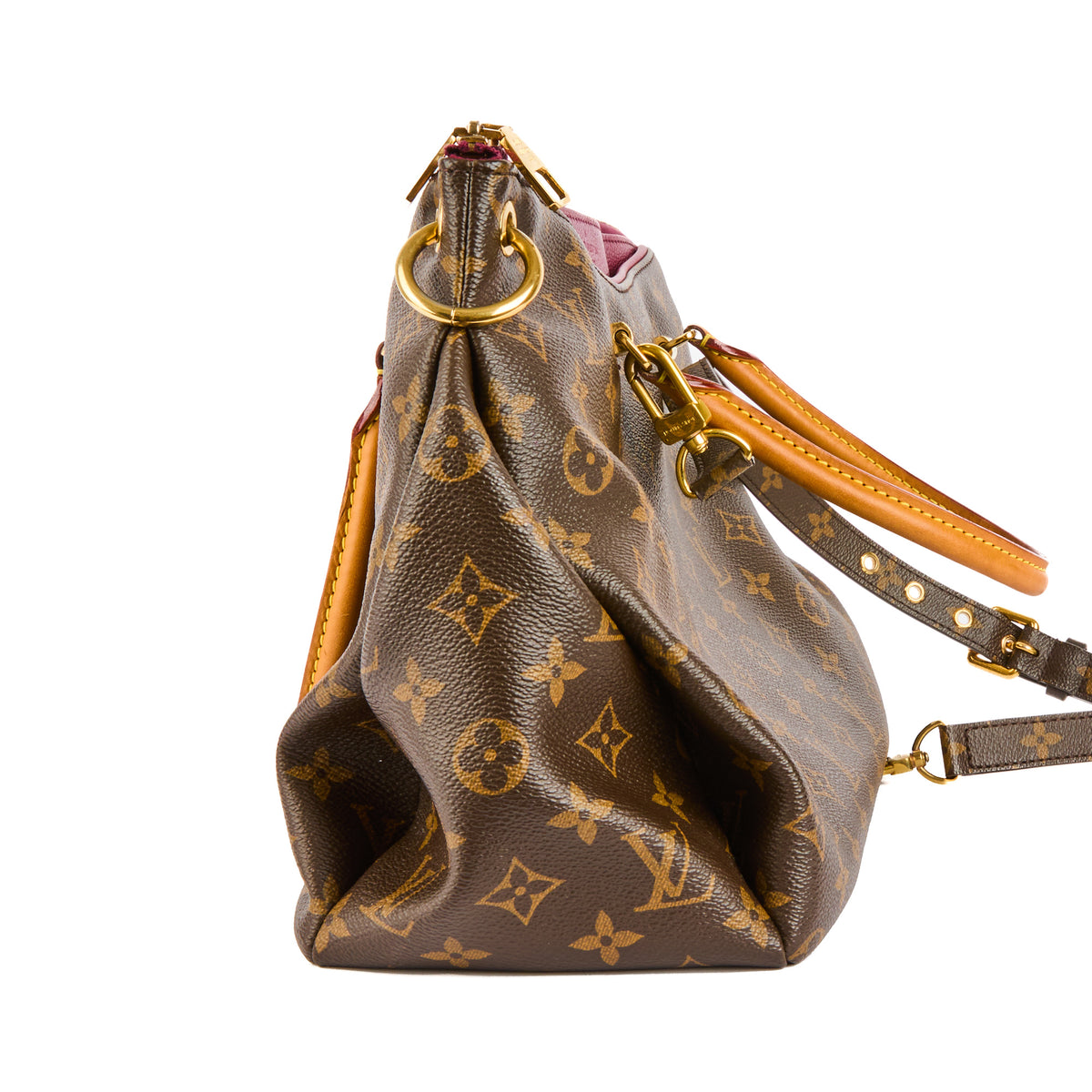 LOUIS VUITTON - Sac à main Cabas Pallas toile Monogram - Handbag
