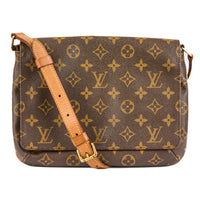 LOUIS VUITTON - Musette Monogram canvas crossbody bag - Handbag