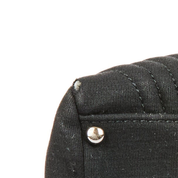 CHANEL - Sac à main Coco Bowling Logo CC toile noir - Handbag