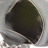 CHANEL - Sac à main Coco Bowling Logo CC toile noir - Handbag