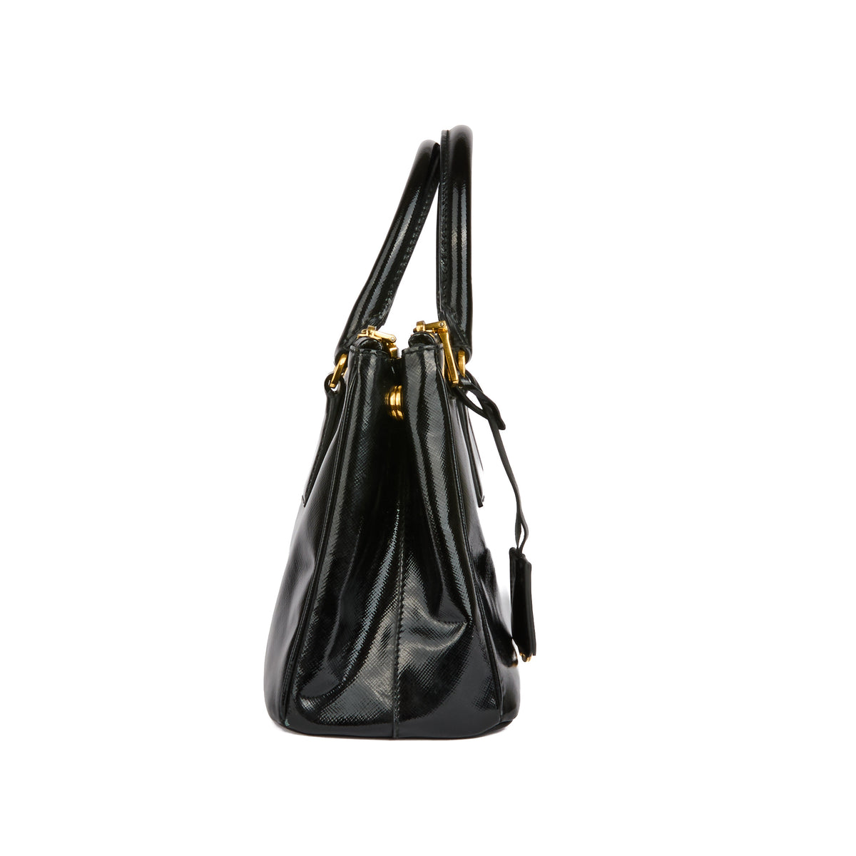 PRADA - Sac à main Galleria cuir noir - Handbag