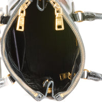 PRADA - Sac à main Galleria cuir noir - Handbag