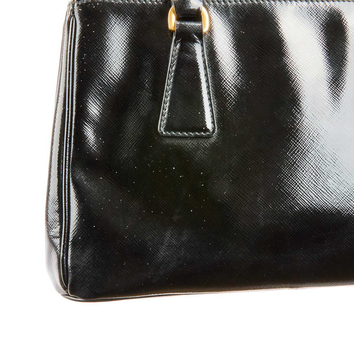 PRADA - Sac à main Galleria cuir noir - Handbag