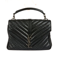 SAINT LAURENT - Sac Collège small noir