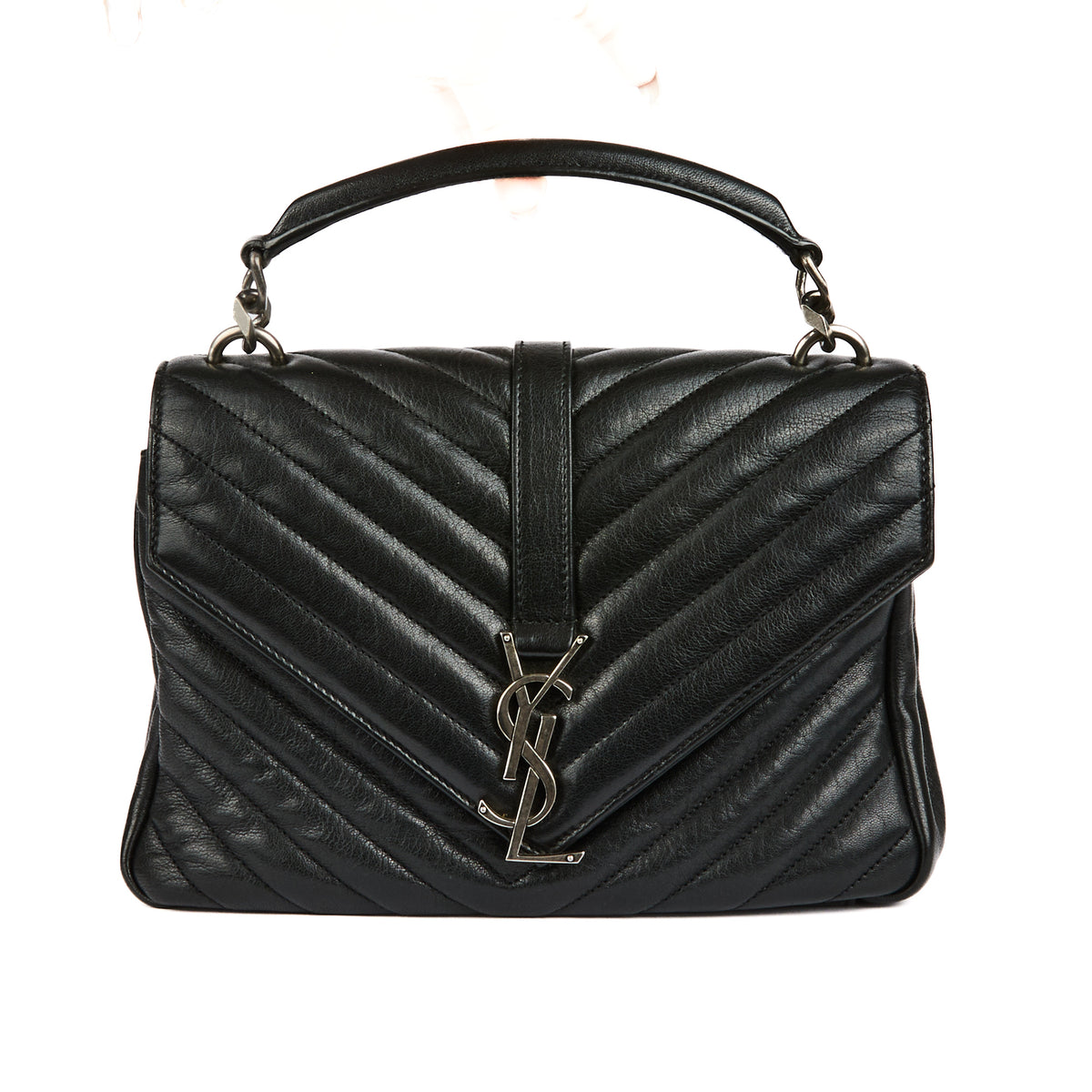SAINT LAURENT - Sac Collège small noir