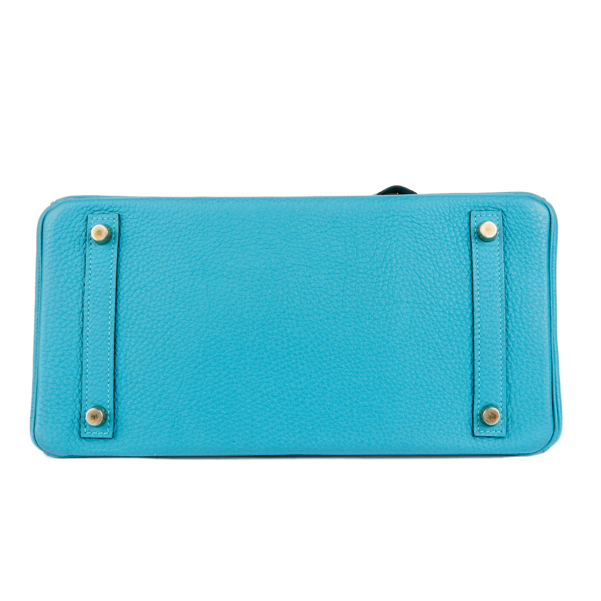 HERMES - Sac à main Birkin 30 cuir Togo Bleu Paon - Handbag