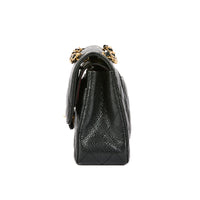 CHANEL - Sac bandoulière Classique Timeless Small cuir caviar noir - Handbag