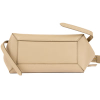 CELINE - Sac à main Mini Belt cuir beige - Handbag