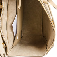 CELINE - Sac à main Mini Belt cuir beige - Handbag