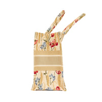 DIOR - Booktote bag with flower embroidery