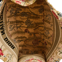 DIOR - Booktote bag with flower embroidery