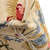 DIOR - Booktote bag with flower embroidery