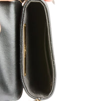 CHANEL - Sac bandoulière Wallet On Chain matelassé cuir entrelacé noir - Handbag