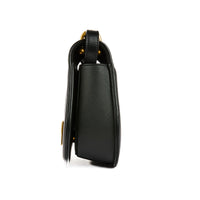 FENDI - Sac bandoulière C'mon medium cuir noir - Handbag