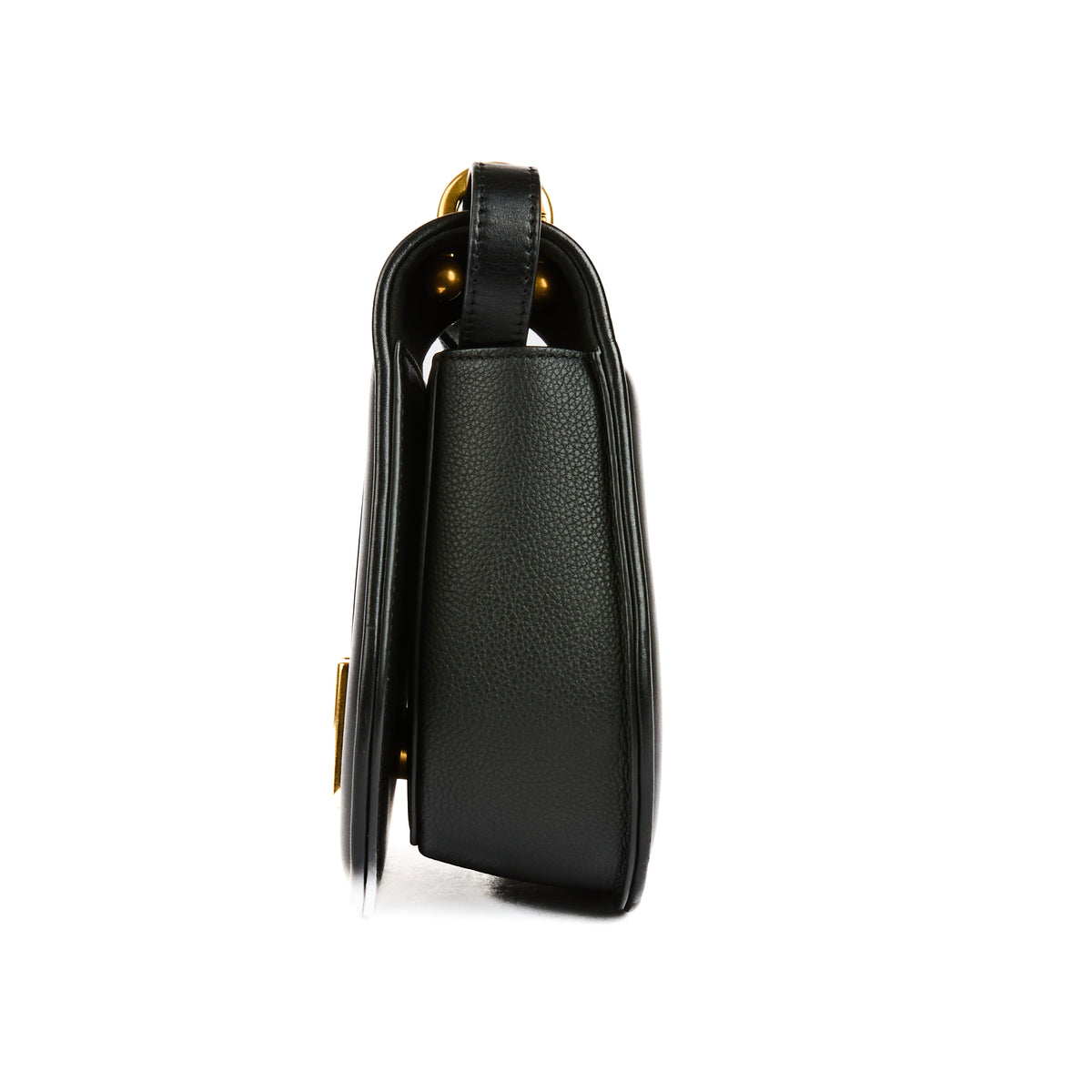 FENDI - Sac bandoulière C'mon medium cuir noir - Handbag