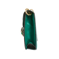 BVLGARI - Sac bandoulière Mini Serpenti cuir vert - Handbag
