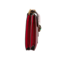 BVLGARI - Medium Serpenti Bag in Burgundy Leather
