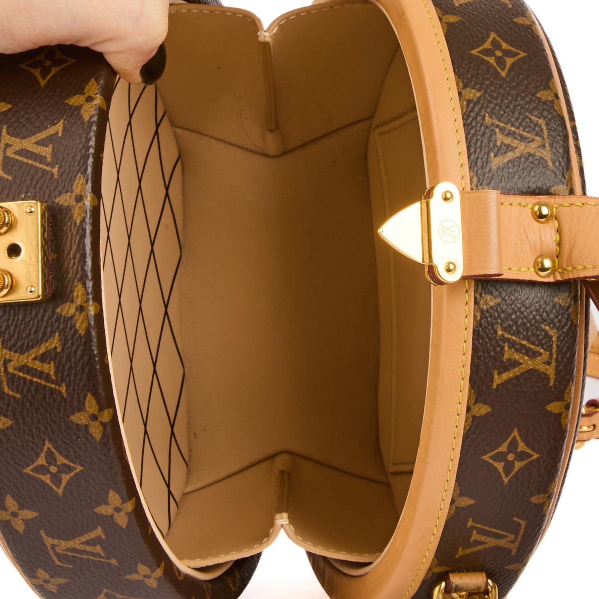LOUIS VUITTON - Sac bandoulière Boite à Chapeau toile monogram - Handbag